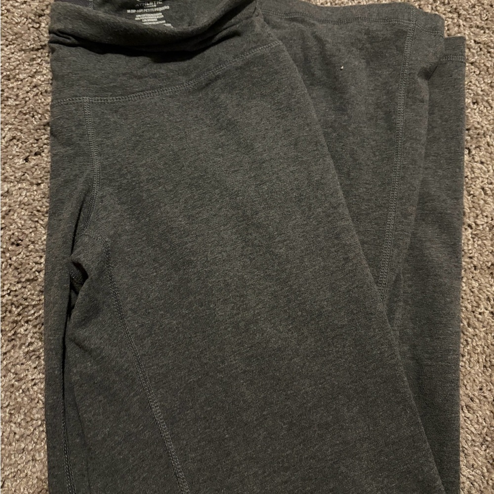 Athletic Works Women's Dark Gray Leggings - Petite - Picture 2 of 2